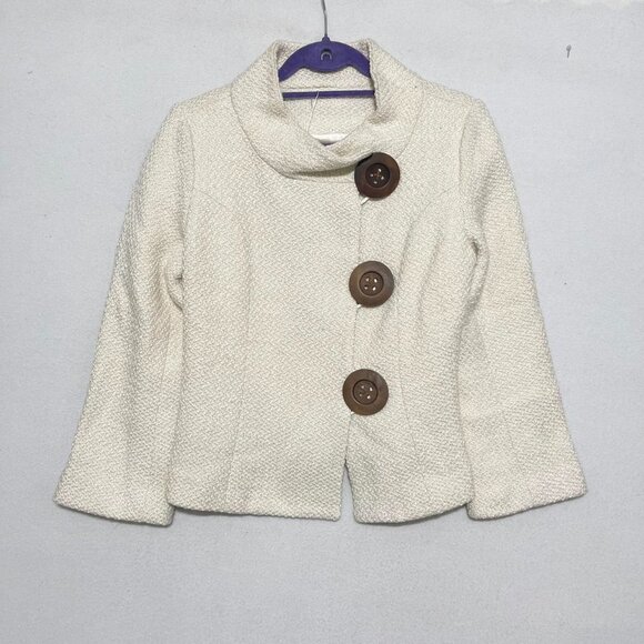 Vintage retro bohemian wool blend elegant blazer jacket - Picture 1 of 7